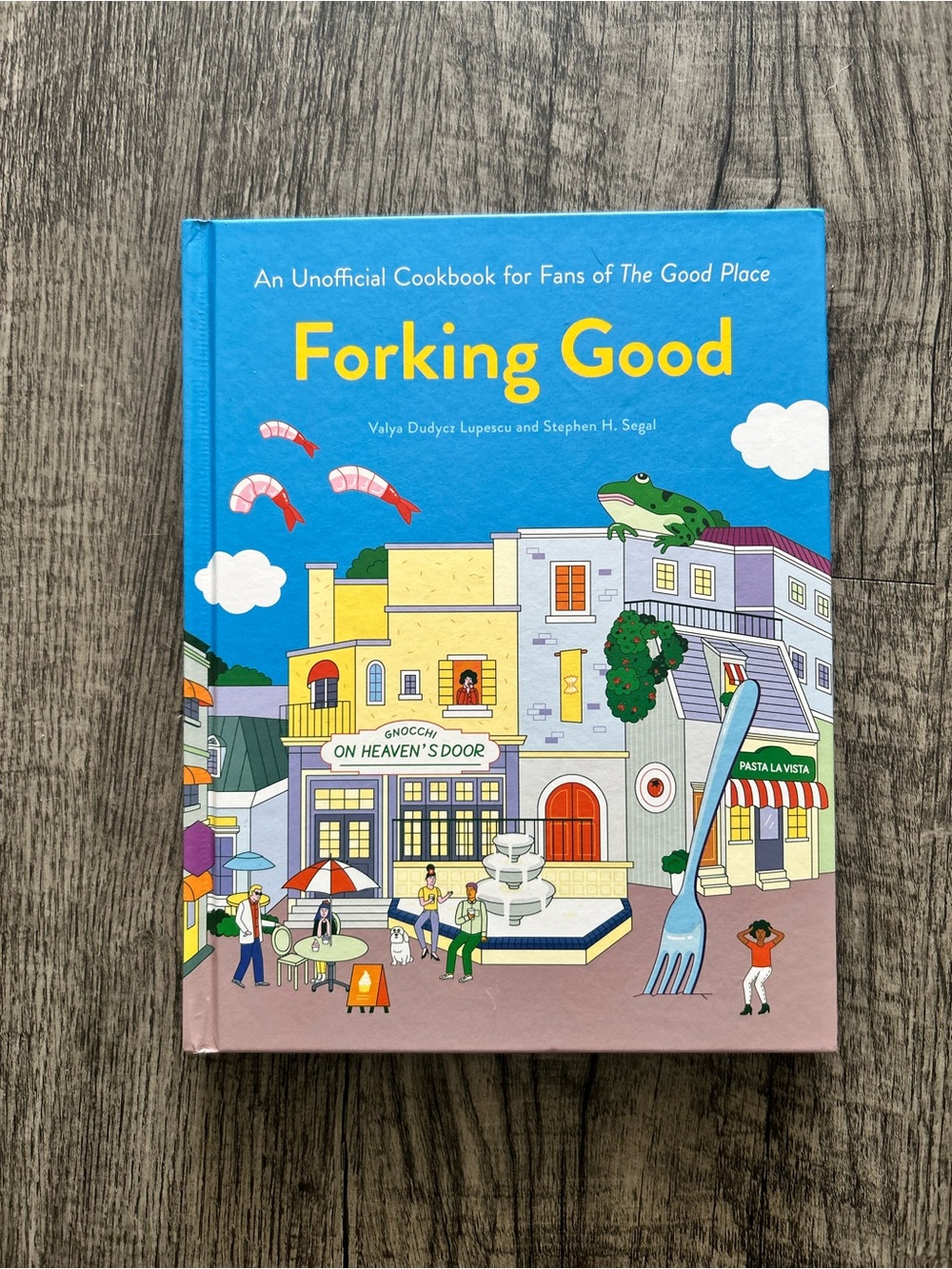 Forking Good Cookbook – Blue Hardcover Cookbook
